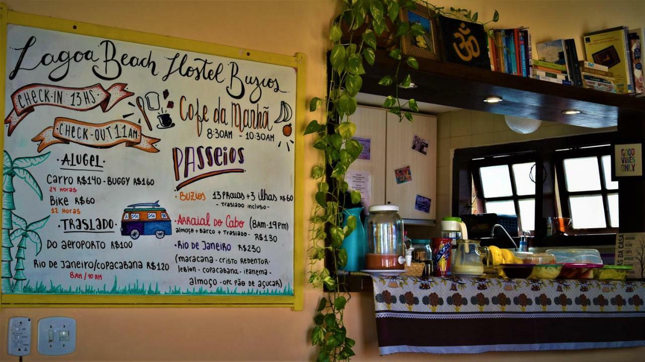 Lagoa Beach Hostel Buzios Kültér fotó
